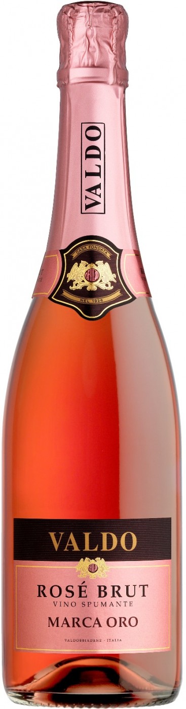Спуманте Вальдо Марка Оро Розе Брют / Spumante Valdo Marca Oro Rose Brut - подробнее Спуманте Вальдо Марка Оро Розе Брют / Spumante Valdo Marca Oro Rose Brut