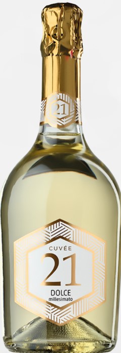 Вино игристое сладкое белое 21 Кюве Дольче Миллезимато / 21 Cuvee Dolce Millesimato
