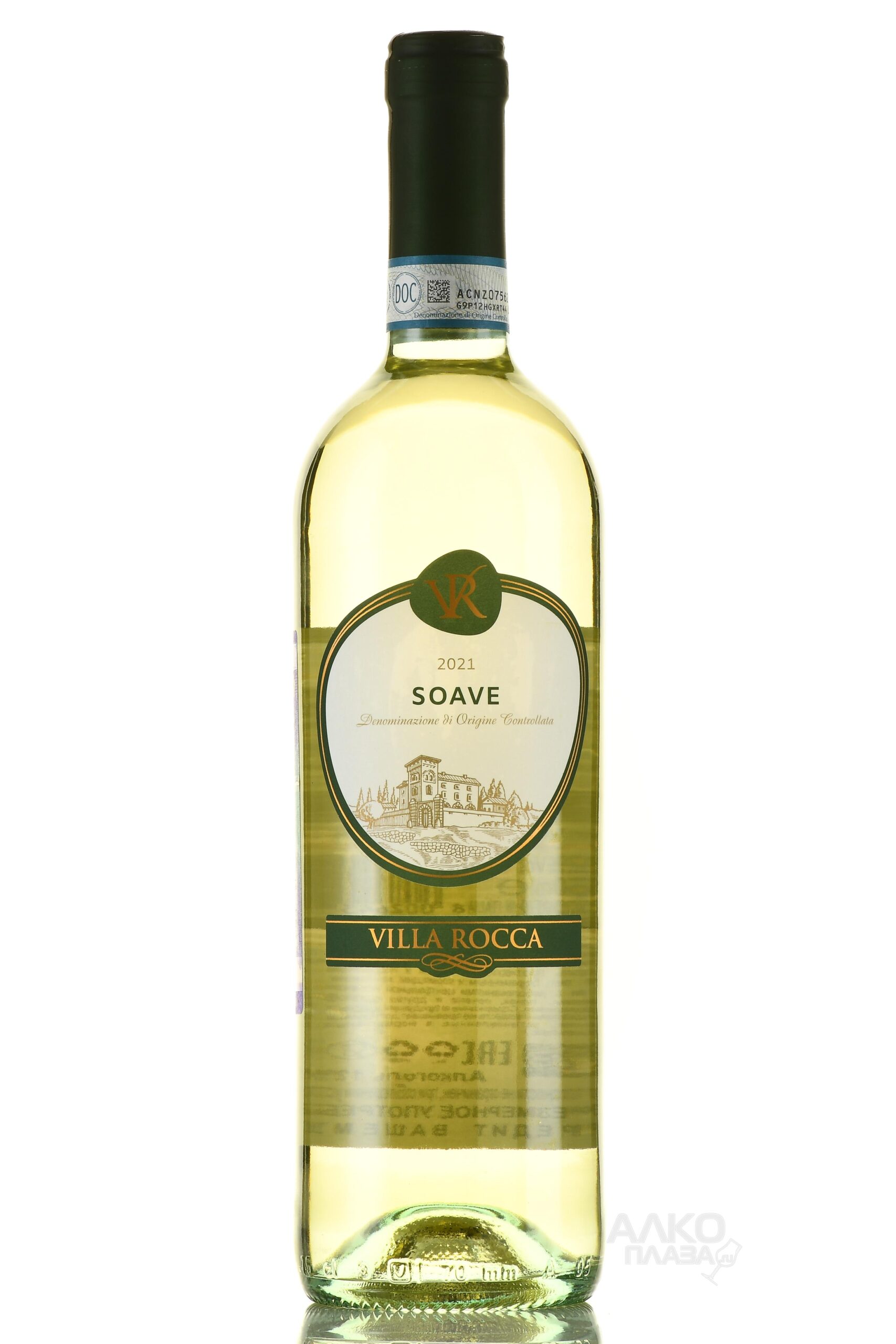 Вино сухое белое Вилла Рокка Соаве/Villa Rocca Soave DOC - подробнее Вино сухое белое Вилла Рокка Соаве/Villa Rocca Soave DOC