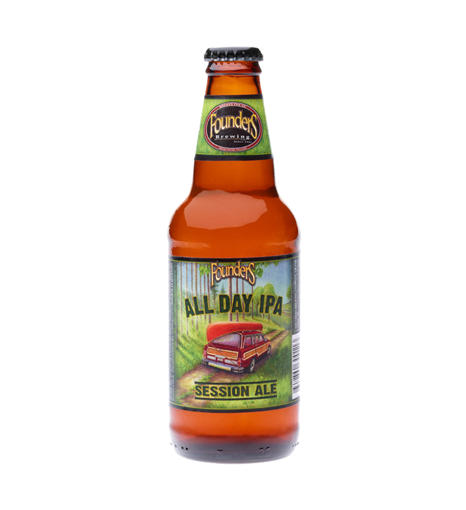 Пиво светлое нефильтрованное Фоундерс Олл Дэй IPA / Founders All Day IPA