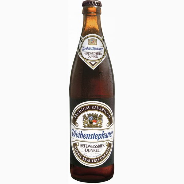 Пиво темное нефильтрованное Вайнштефан Хефевайсбир Дункель / Weihenstephan Hefeweissbier Dunkel