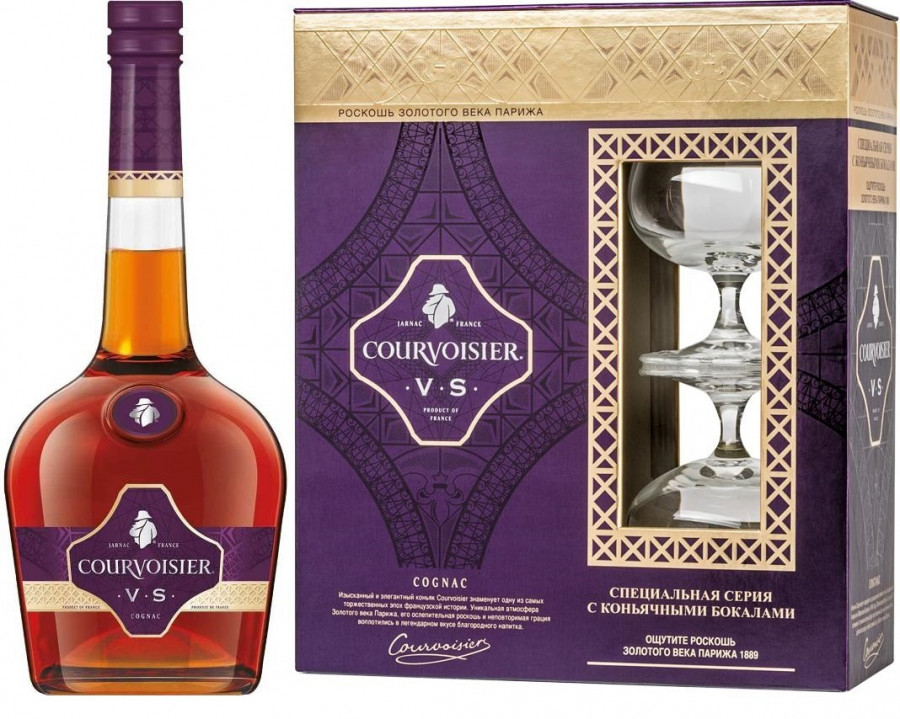 Коньяк Курвуазье ВС 0,7 / Courvoisier VS 0.7