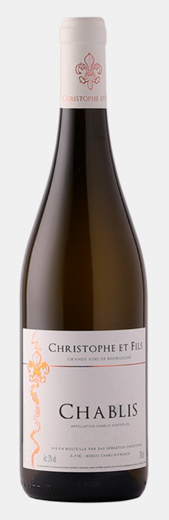 Вино белое сухое Шабли Кристоф э Фис/ Chablis Christophe et Fils