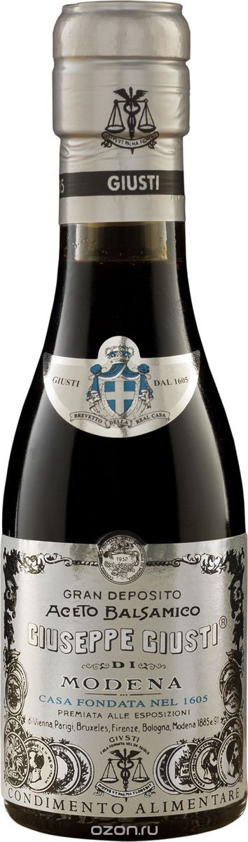 Уксус бальзамический Джусти 6 лет 0,25 л / Giusti 1 Medaglia d'argento Il Profumato Champagnotta - подробнее Уксус бальзамический Джусти 6 лет 0,25 л / Giusti 1 Medaglia d'argento Il Profumato Champagnotta