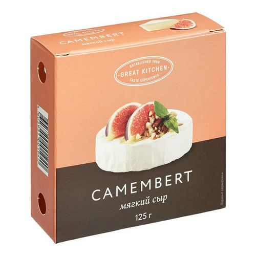 Сыр Camembert Great Kitchen 125 гр - подробнее Сыр Camembert Great Kitchen 125 гр