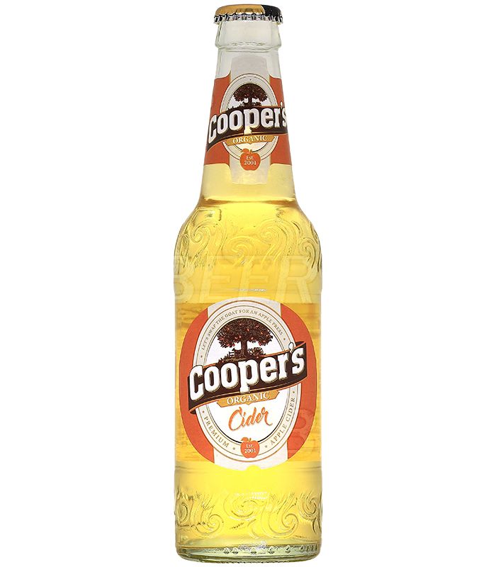 Сидр игристый полусухой Коопер’с Органик Сидр 0,33 / Cooper's organic cider