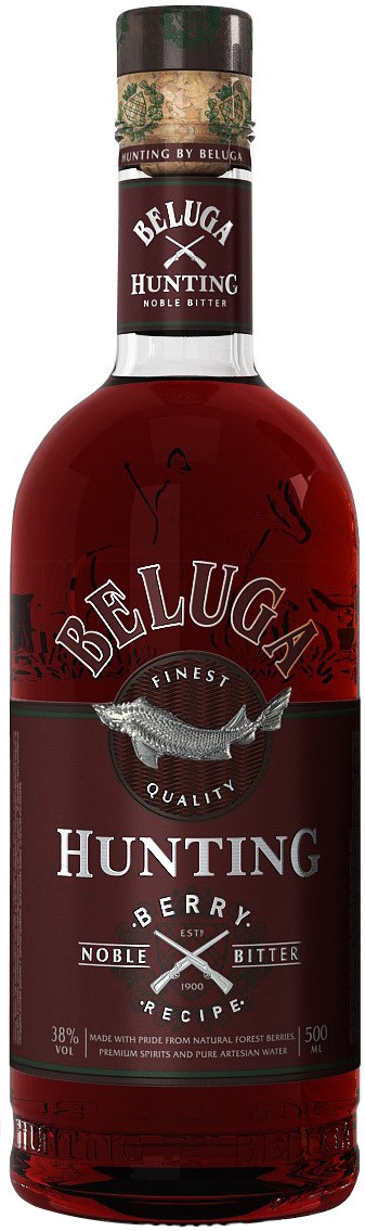 Ликер Белуга Хантинг Ягодный Биттер 0,5 / Beluga Hunting Berry Bitter 0.5 - подробнее Ликер Белуга Хантинг Ягодный Биттер 0,5 / Beluga Hunting Berry Bitter 0.5
