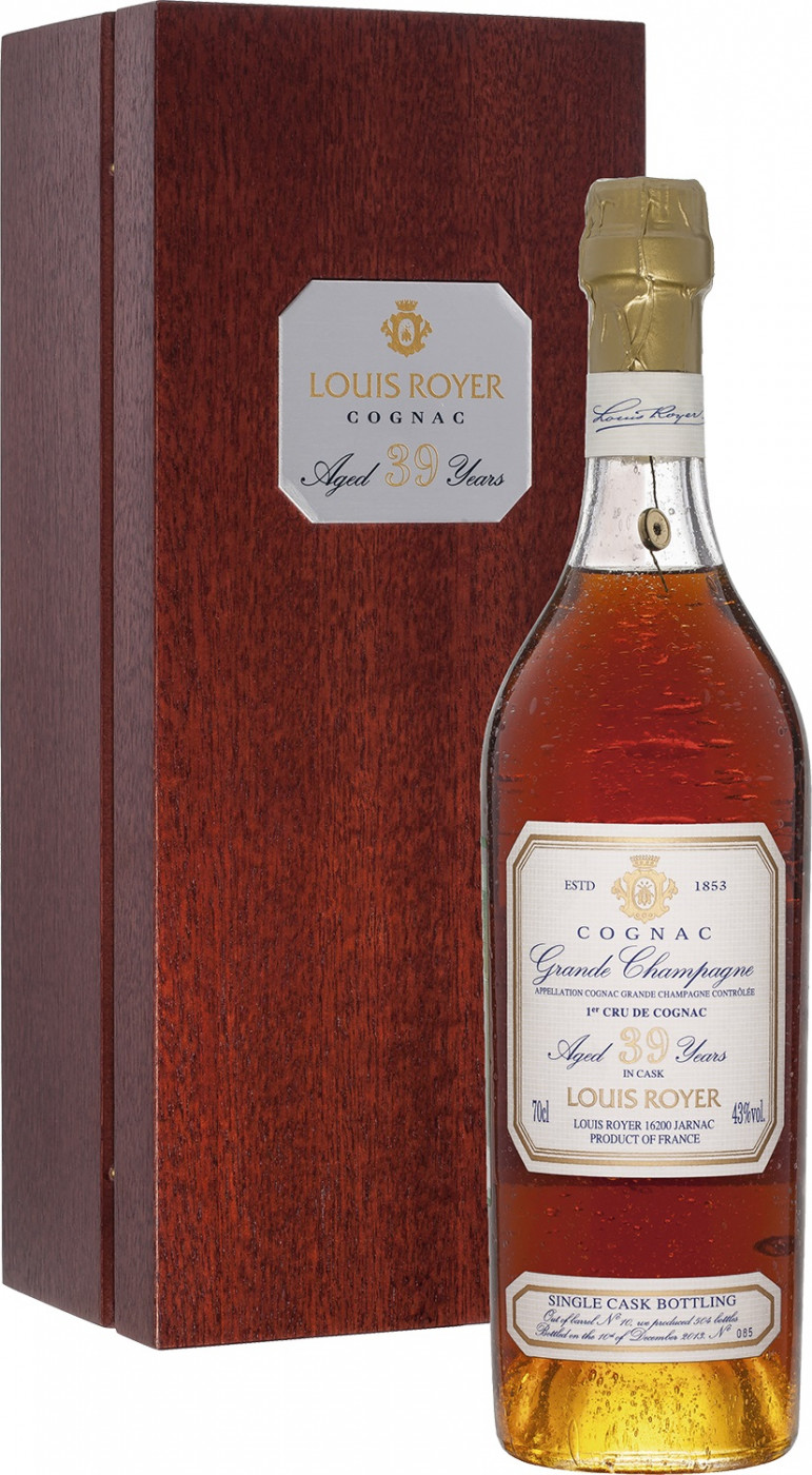 Коньяк Луи Руайе 39 лет Гранд Шампань / Louis Royer Grande Champagne 39 years