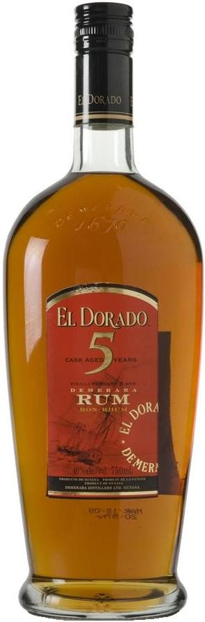 Ром Эль Дорадо 5 лет / El Dorado 5 Years Old Cask Aged