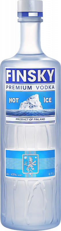 Водка Фински Хот Айс 0,7 / Finsky Hot Ice - подробнее Водка Фински Хот Айс 0,7 / Finsky Hot Ice