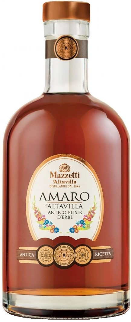 Ликер Амаро д'Альтавилла Антико Элисир д'Эрбе / Mazzetti d'Altavilla Amaro d'Altavilla Antico