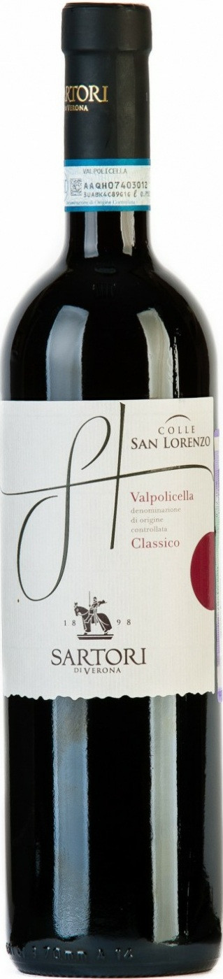 Сартори Колле Сан Лоренцо Вальполичелла Классико / Sartori Colle San Lorenzo Valpolicella Classico - подробнее Сартори Колле Сан Лоренцо Вальполичелла Классико / Sartori Colle San Lorenzo Valpolicella Classico