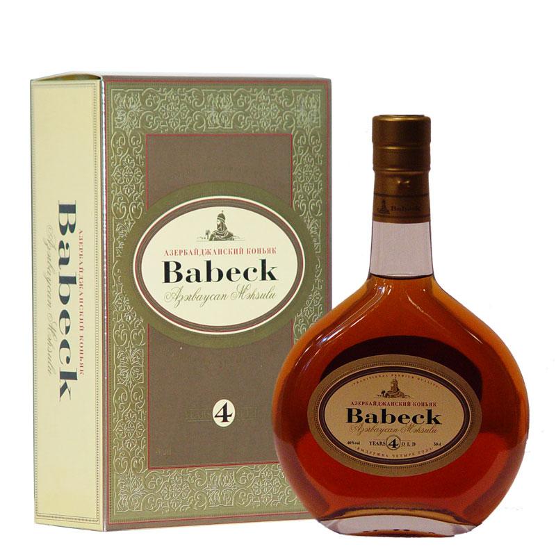 Коньяк Бабек 4 года 0,5 / Babeck 4 Years Old