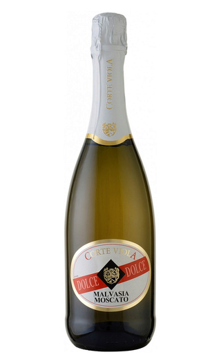 Игристое белое полусладкое Спуманте Мальвазия Москато Корте Виола / Malvasia Moscato Corte Viola