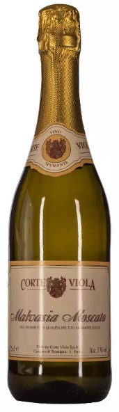 Игристое белое полусладкое Спуманте Мальвазия Москато Корте Виола / Malvasia Moscato Corte Viola