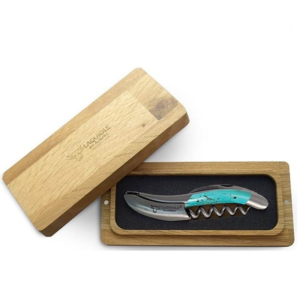 Штопор Sommelier Turquoise, Laguiole - подробнее Штопор Sommelier Turquoise, Laguiole
