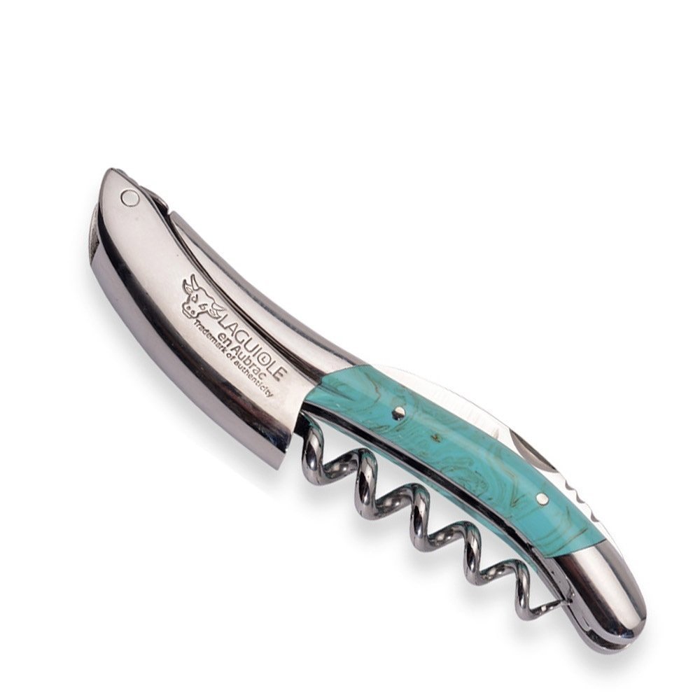Штопор Sommelier Turquoise, Laguiole - подробнее Штопор Sommelier Turquoise, Laguiole