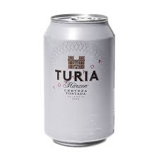 Пиво светлое фильтрованное Turia 0,33 мл ж/б 5,4 %