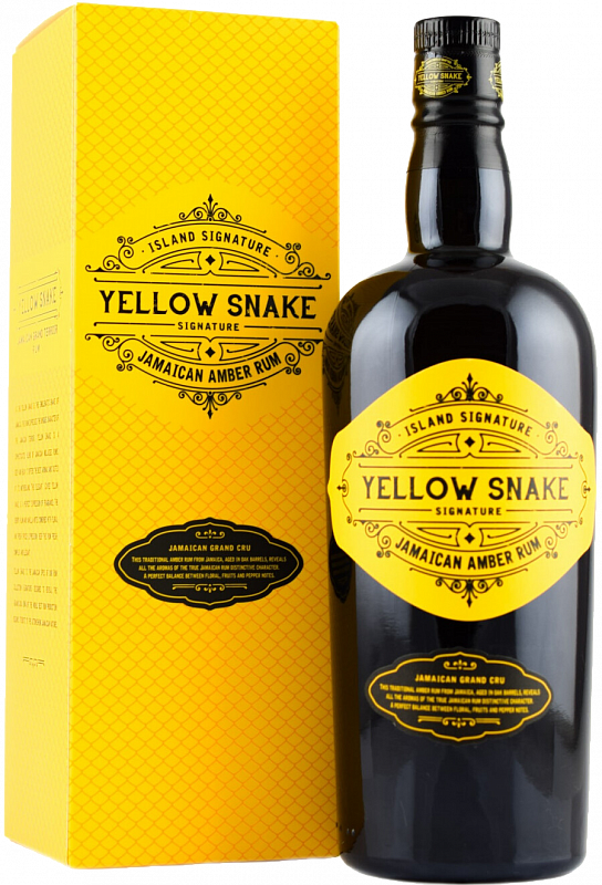 Ром Елоу Снейк Джамайкан Амбэр / Rum Yellow Snake Jamaican Amber