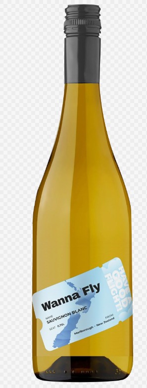Вино сухое белое Уонна Флай / Wanna Fly Sauvignon Blanc