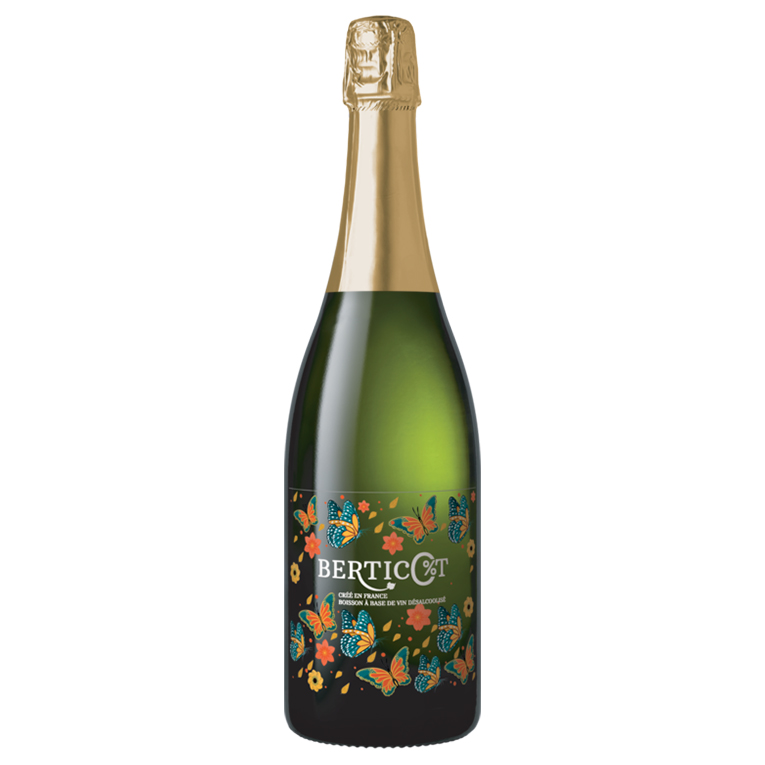 Bино безалкогольное игристое Berticot