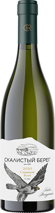 Вино белое сухое Скалистый берег Совиньон Блан - подробнее Вино белое сухое Скалистый берег Совиньон Блан