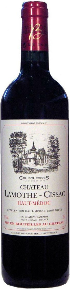 Шато Ламот-Сиссак Крю Буржуа О-Медок / Chateau Lamothe-Cissac Cru Bourgeois Haut-Medoc - подробнее Шато Ламот-Сиссак Крю Буржуа О-Медок / Chateau Lamothe-Cissac Cru Bourgeois Haut-Medoc