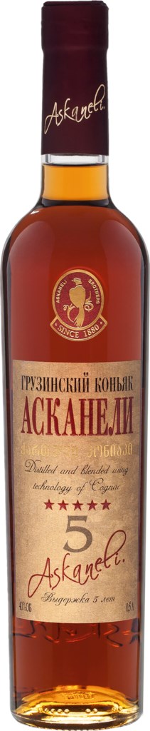 Коньяк грузинский Асканели 5 лет / Askaneli 5 Years Old