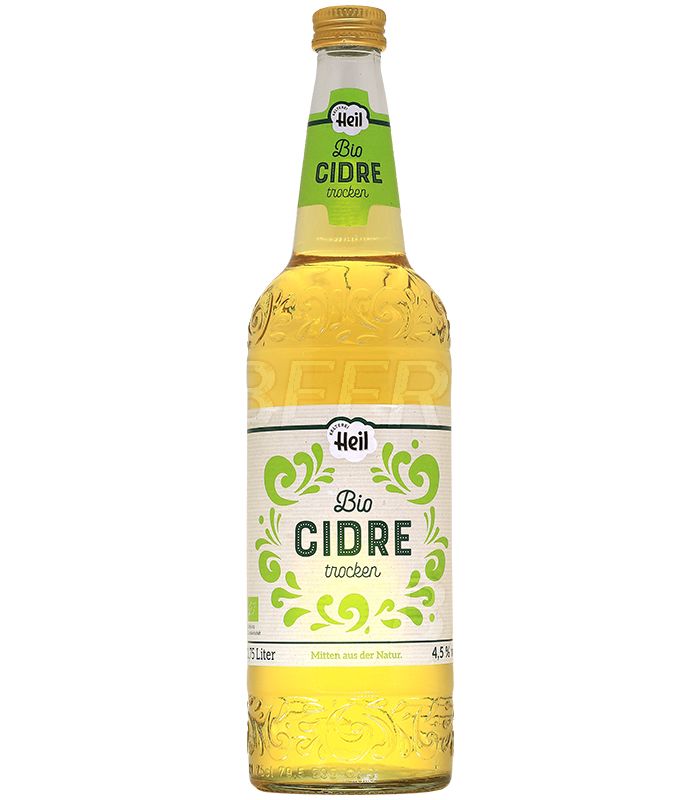 Сидр яблочный сухой Био сидр трокен / Cider Kelterei Heil Bio Trocken 0,75л