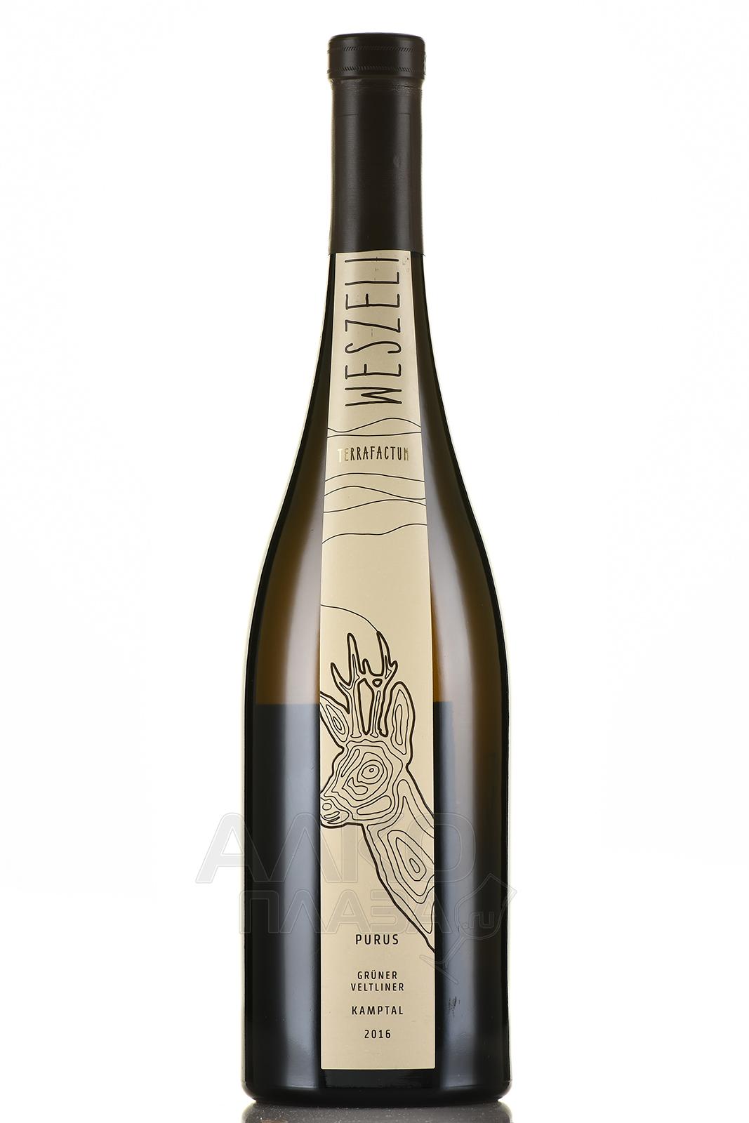 Вино белое сухое Пурус Кампталь Грюнер Вельтлинер / Purus Kamptal Gruner Veltliner - подробнее Вино белое сухое Пурус Кампталь Грюнер Вельтлинер / Purus Kamptal Gruner Veltliner