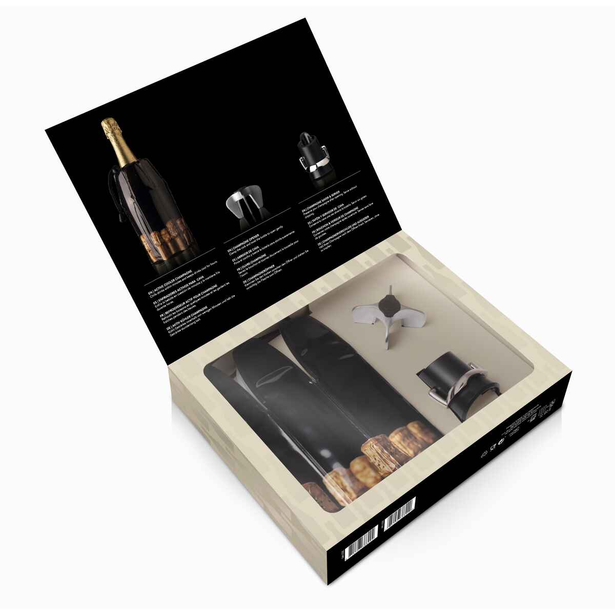 Подарочный набор для шампанского Champagne, Vacuvin - подробнее Подарочный набор для шампанского Champagne, Vacuvin