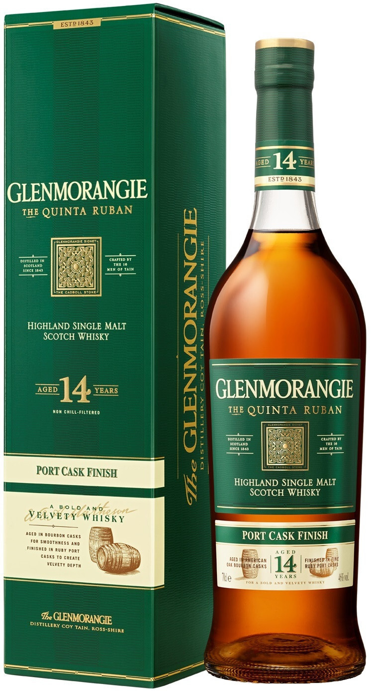 Виски Гленморандж Кинта Рубан 14 лет / Glenmorangie The Quinta Ruban 14 Years Old - подробнее Виски Гленморандж Кинта Рубан 14 лет / Glenmorangie The Quinta Ruban 14 Years Old