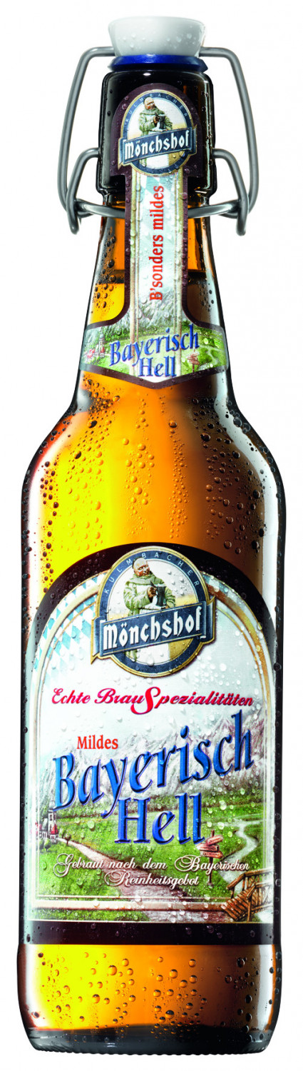 Пиво светлое фильтрованное Мюнхов Байериш Хелл / Monchshof Bayerisch Hell