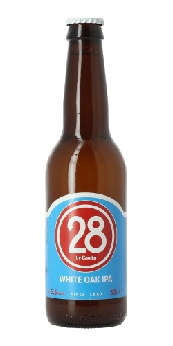 Пиво светлое фильтрованное Каулер 28 Вайт Оак ИПА / Caulier 28 White Oak IPA