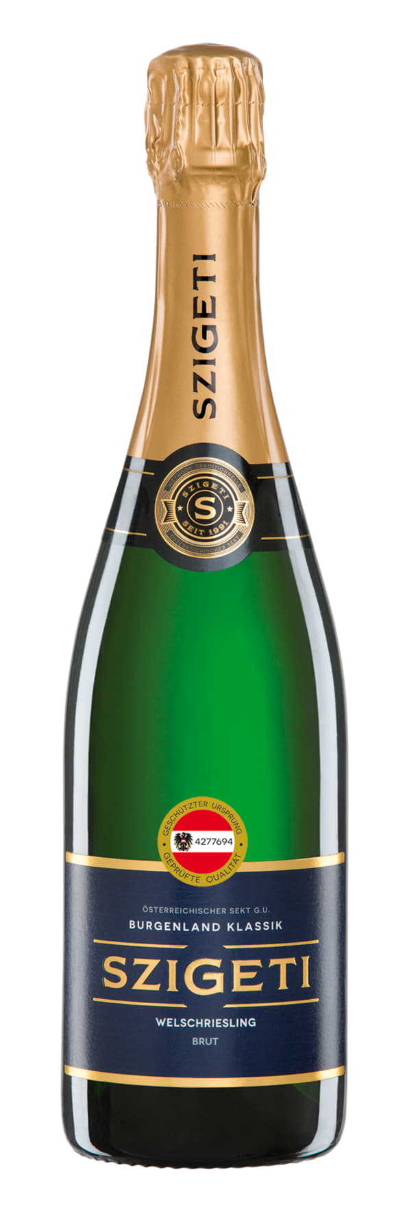 Сигети Зект Вельшрислинг Брют / Szigeti Sekt Welschriesling