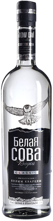 Водка Белая Сова Классическая / White Owl