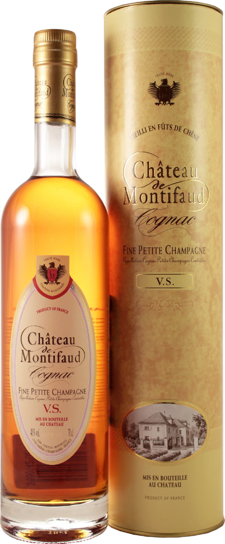 _Коньяк Шато де Монтифо ВС Пти Шампань 0,7 / Chateau de Montifaud VS Petite Champagne