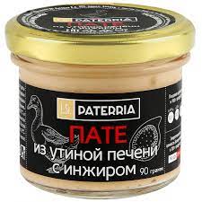 Пате из утиной печени 90 гр Патерия - подробнее Пате из утиной печени 90 гр Патерия
