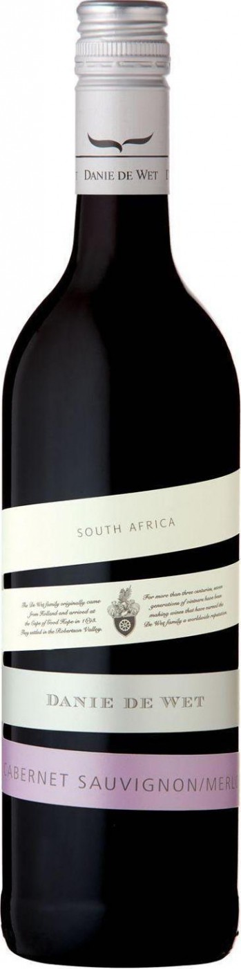 Дани де Вет Каберне Совиньон Мерло / Danie de Wet Cabernet Sauvignon-Merlot - подробнее Дани де Вет Каберне Совиньон Мерло / Danie de Wet Cabernet Sauvignon-Merlot