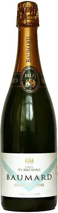 Домен де Бомар Карт Тюркуаз Брют Креман де Луар / Domaine des Baumard Carte Turquoise Brut Cremant - подробнее Домен де Бомар Карт Тюркуаз Брют Креман де Луар / Domaine des Baumard Carte Turquoise Brut Cremant