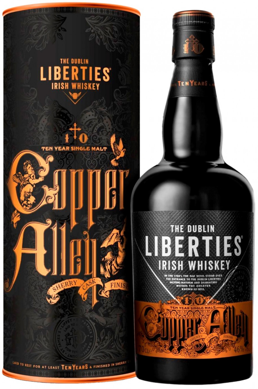 Виски Даблин Либертис Коппер Элли Сингл Молт 10 лет / The Dublin Liberties 10 Year Old Copper Alley - подробнее Виски Даблин Либертис Коппер Элли Сингл Молт 10 лет / The Dublin Liberties 10 Year Old Copper Alley