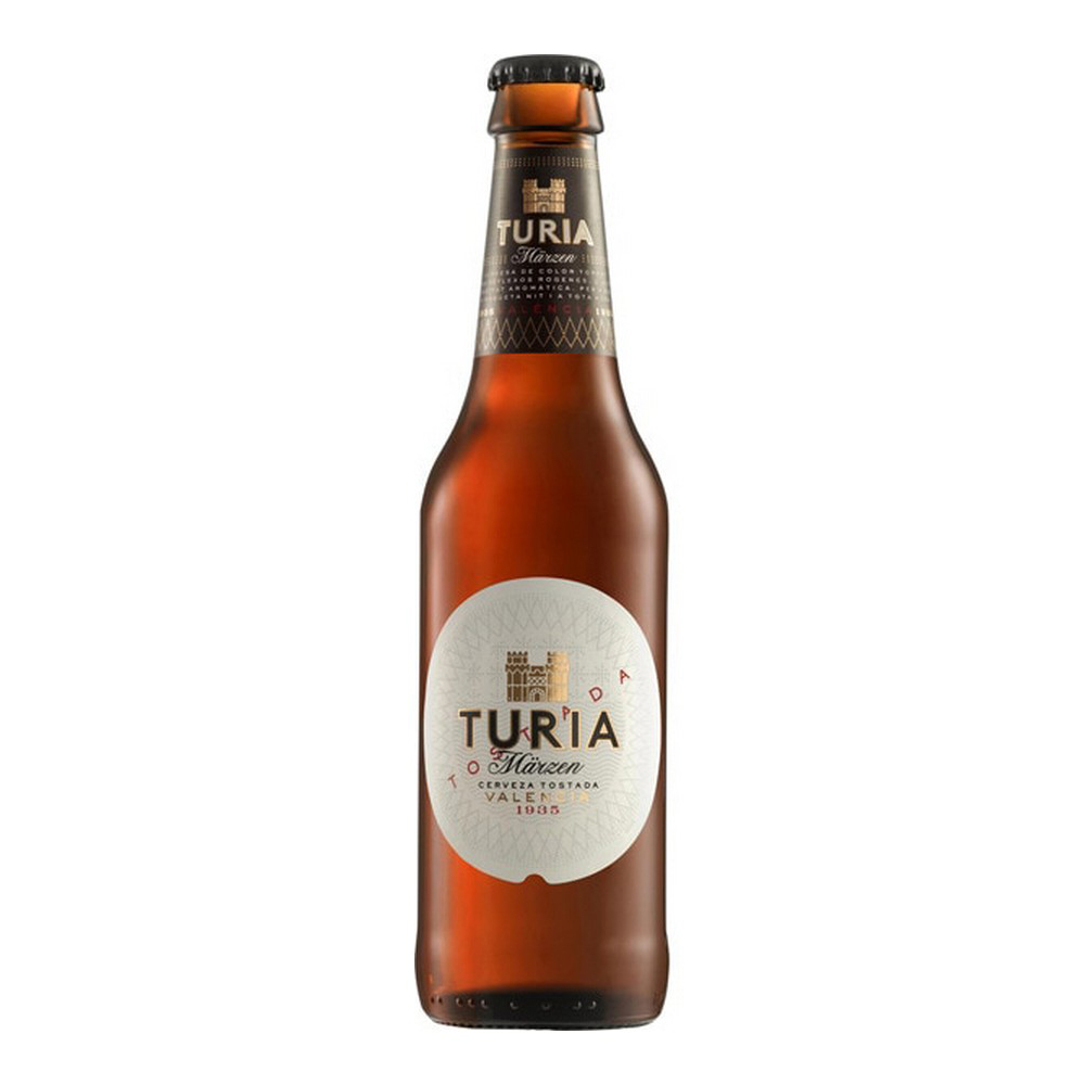 Пиво светлое фильтрованное Turia 0,25 мл ст/б 5,4 %