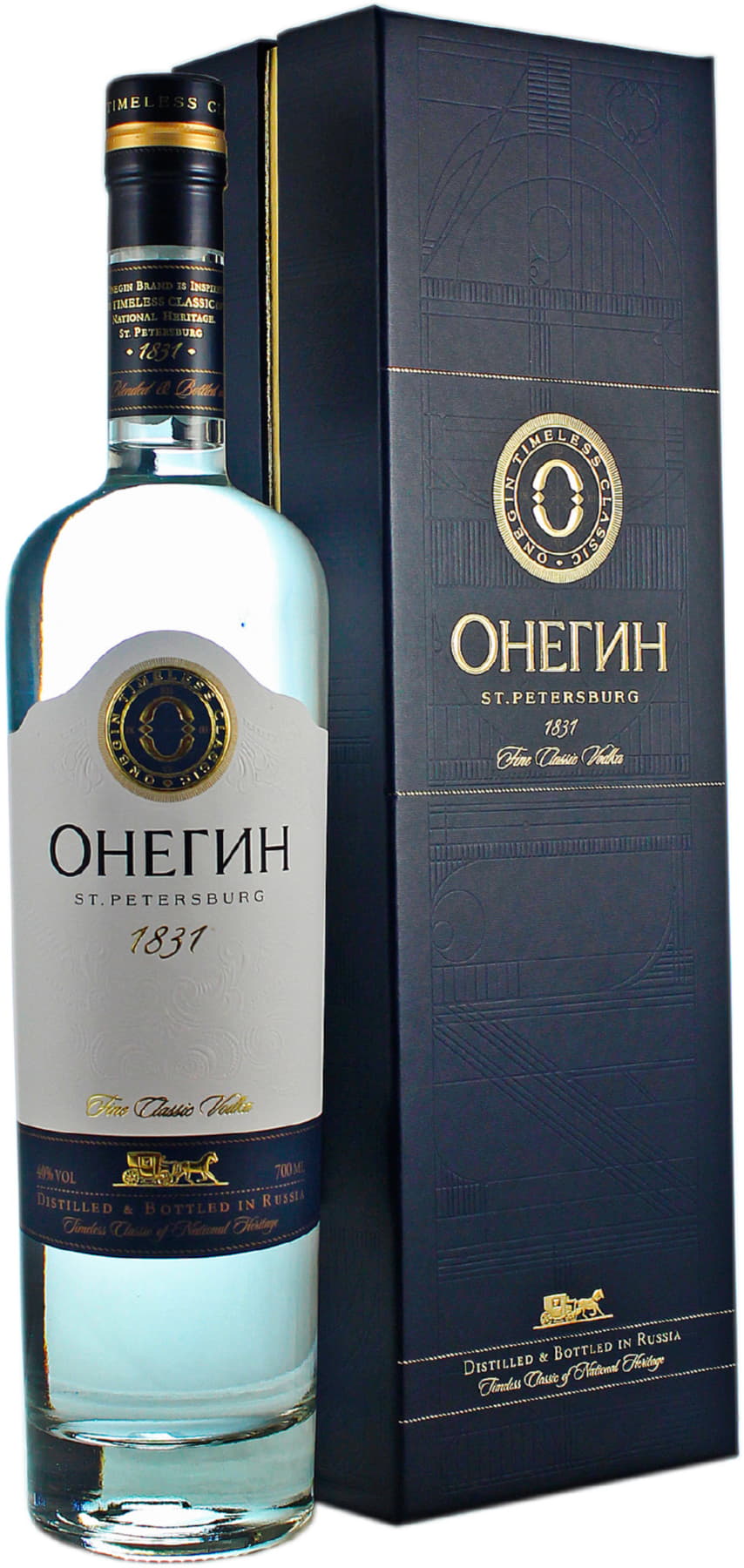 Водка Онегин 0,7 в подарочной упаковке / Onegin Vodka 0.7 - подробнее Водка Онегин 0,7 в подарочной упаковке / Onegin Vodka 0.7