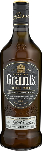 Виски Грантс Трипл Вуд Смоки 3 года / Grants Triple Wood Smoky - подробнее Виски Грантс Трипл Вуд Смоки 3 года / Grants Triple Wood Smoky