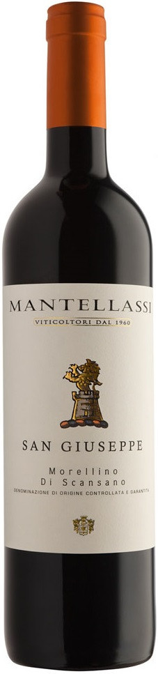 Вино сухое красное Мантелласси Сан Джузеппе/ Mantellassi San Giuseppe Morellino di Scansano