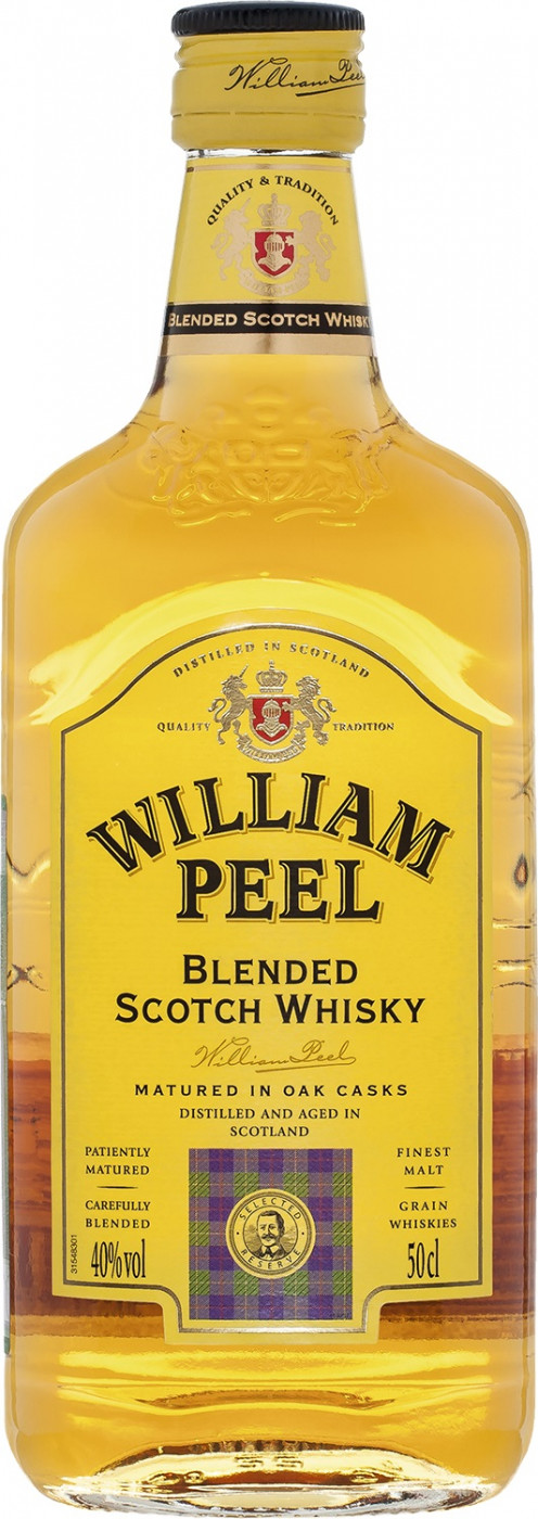 _Виски Вилльям Пил 0,5 / William Peel Blended Scotch Whisky 0.5 - подробнее _Виски Вилльям Пил 0,5 / William Peel Blended Scotch Whisky 0.5