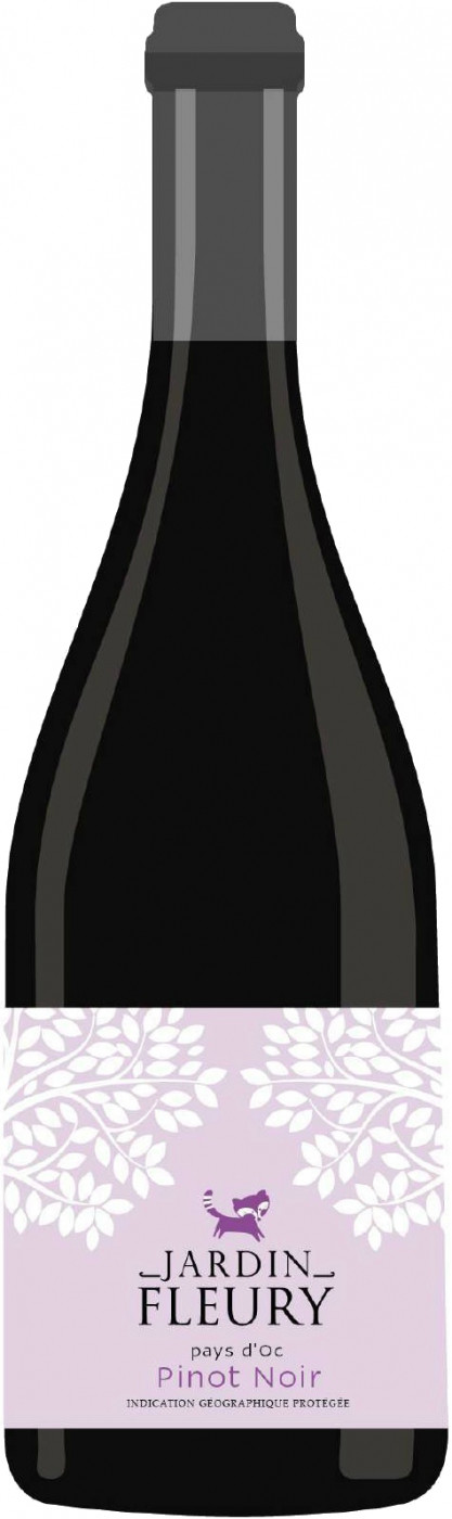 Вино красное сухое Жардан Флёри Пино Нуар / Jardin Fleury Pinot Noir