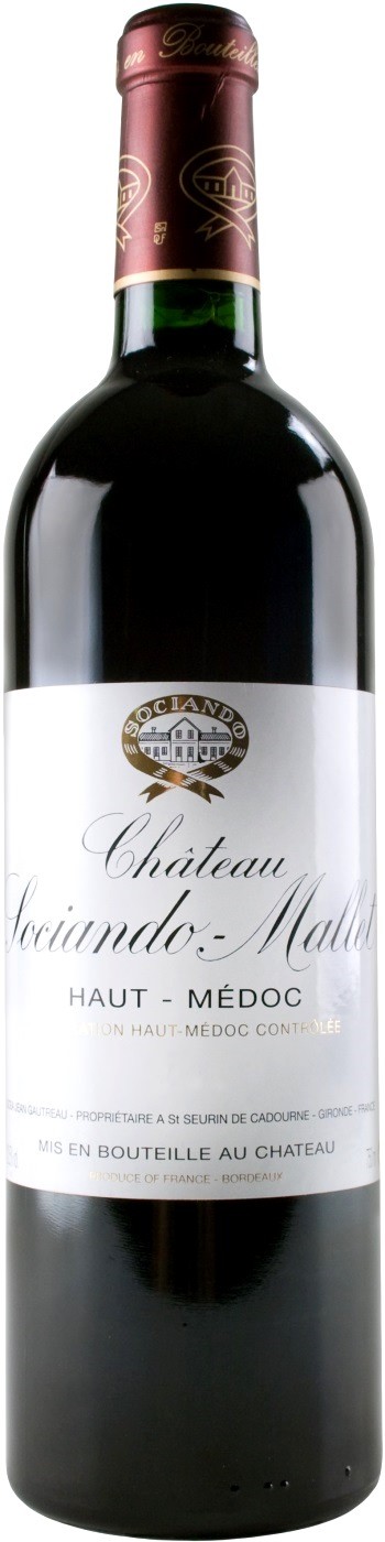 Вино красное сухое Шато Сосиандо-Малле О-Медок 1998 / Chateau Sociando-Mallet Haut-Medoc 1998