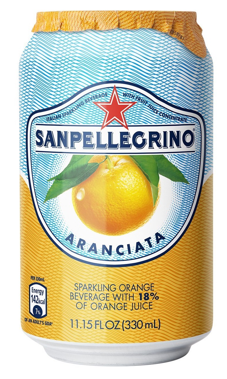 Напиток газированный  СанПеллегрино Апельсин 0,33 / SanPellegrino Aranciata 0.33