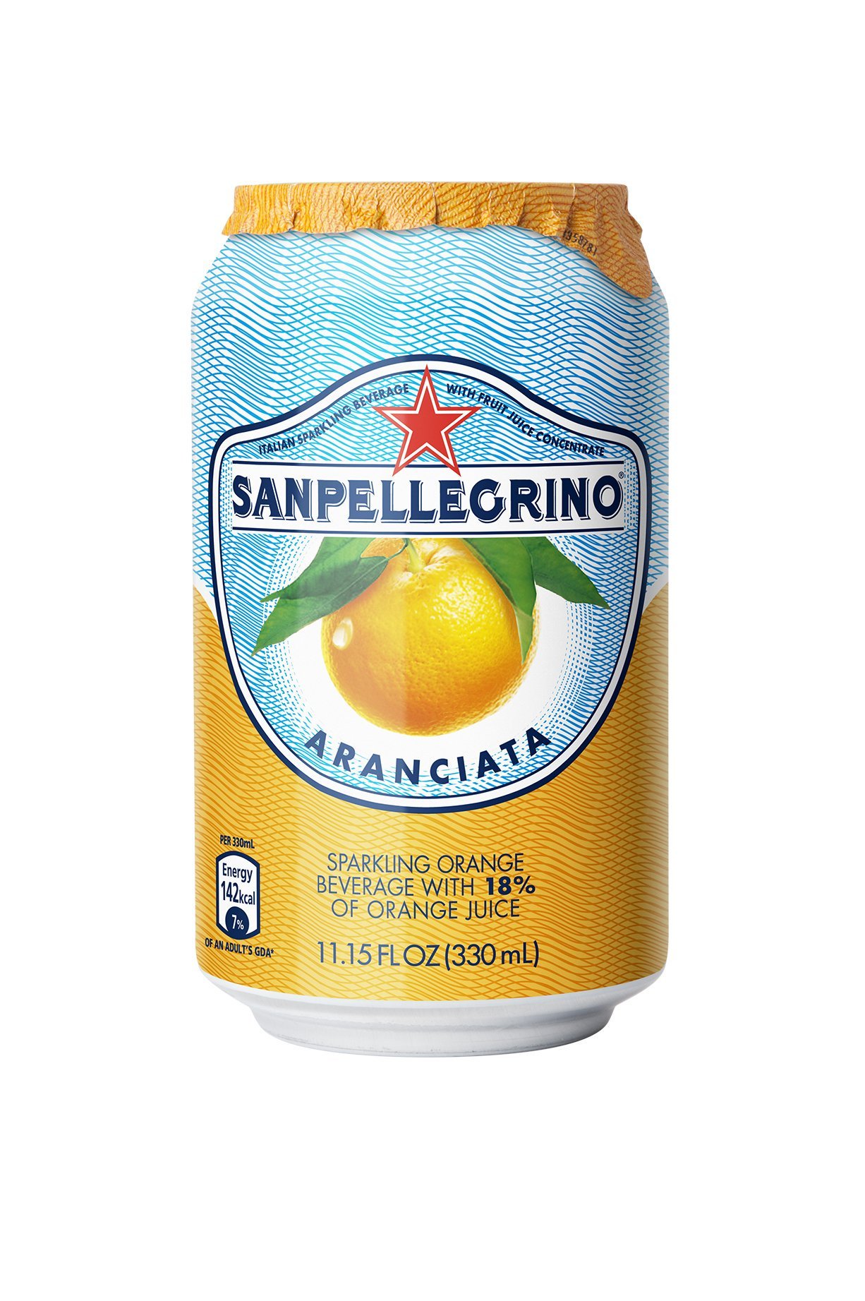 Напиток газированный  СанПеллегрино Апельсин 0,33 / SanPellegrino Aranciata 0.33